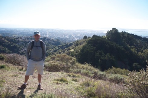 Enjoying the views at the lookout!